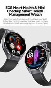 Reloj Inteligente ET462 con Pantalla Táctil AMOLED de 1.43 Pulgadas y Resolución 466*466, Multifuncional con IA <span class=keywords><strong>para</strong></span> Análisis de Datos de Salud - Product Image 2
