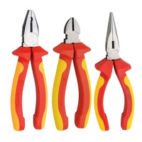 Kit de herramientas especiales de alta calidad para electricistas Kit de broca magnética de 9 piezas Juego de herramientas de destornillador de electricista aislado