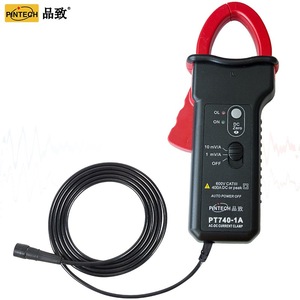 Pince ampèremétrique Pintech Pt740-1A AC/DC 400A 150KHz avec ouverture de 17,8 mm pour mesures électriques - Product Image 1