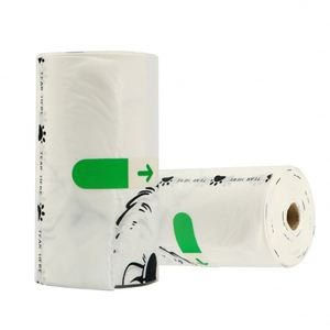 100% Biodegradable Poo <b>Bags</b> Cornstarch Eco Friendly Dog Thick Poop <b>Bags</b> Waste <b>Compostable</b> Bog Poop <b>Bag</b> - Product Image 3