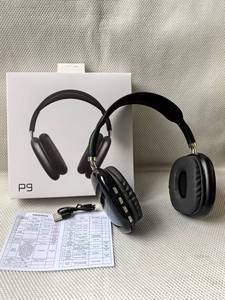 หูฟังแบบครอบหู P9 คุณภาพสูง ไร้สาย พร้อมไมโครโฟน และแบตเตอรี่ใช้งานได้นานพิเศษสำหรับการใช้งานประจำวัน - Product Image 6