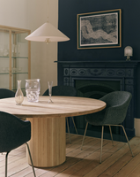 Lampe suspendue en tissu rond de style moderne, design artistique, abat-jour en toile Paavo Tynell, luminaire suspendu d'intérieur, lustre pour villa, hôtel