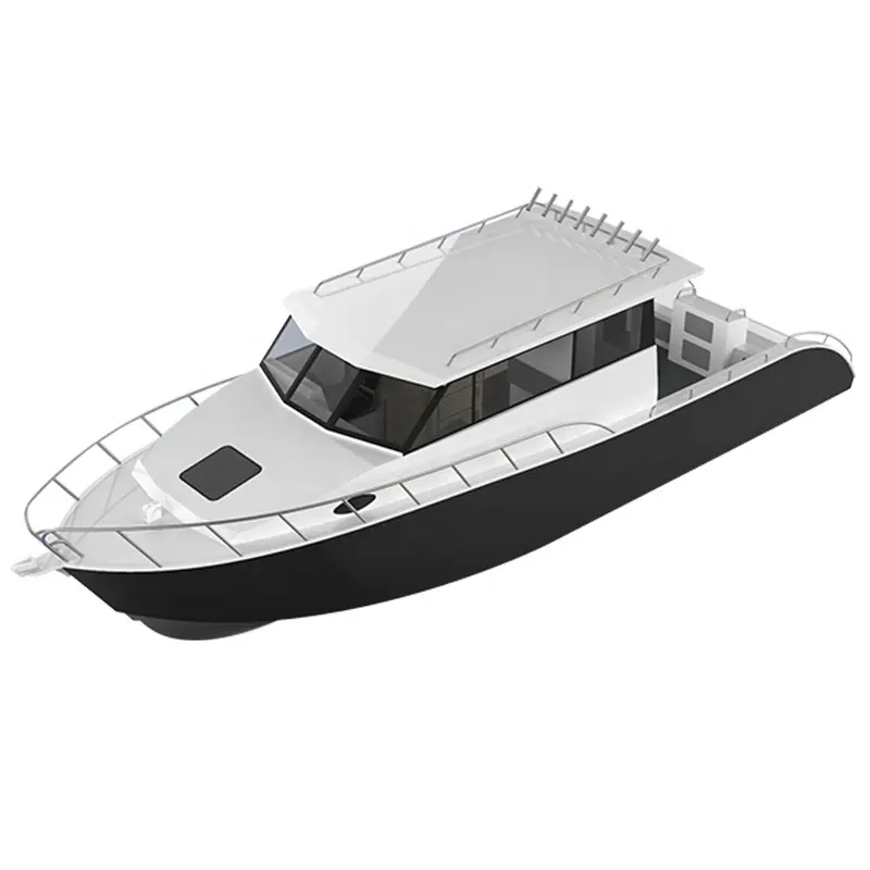 Gospel Boat Aluminum for Sale 9.6m /33ft luxury Lifestyle welded aluminum fishing boat -CE certificate/Speed Boat