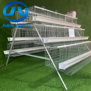 Gabbia per Batterie di Tipo A in Acciaio a Lunga Durata, Attrezzatura Automatica per Allevamento, Gabbia per Galline Ovaiole - Product Image 4