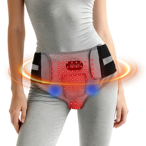 Ceinture de massage chauffante LED pour fessiers et hanches, sous-vêtement chauffant pour abdomen et utérus, masseur articulaire pour les parties intimes et le soulagement des douleurs herniaires - Product Image 1