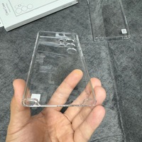 Haute Transparent Anti-Jaune Anti-Rayures Officiel Ultra-mince Clair Téléphone Cas S22Ultra S23Fe S24 Caméra Lentille Protecteur Couverture