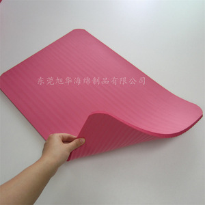 Esterilla de yoga Xuhua Nbr de 13 mm, rosa y negra, antideslizante, para ejercicios en casa o gimnasio. - Product Image 3