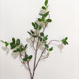Rami di Ficus Artificiali di Alta Qualità, Piante Finte a Stelo Singolo, Decorazione per Interni, Rami di Foglie di Milano Artificiali - Product Image 6