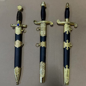 Spade Corte Personalizzate per Cosplay, Giocattolo da Collezione in Metallo, Angelo Inciso, Placcatura in Pressofusione, per Natale e Altre Occasioni, Marca JXZ - Product Image 2