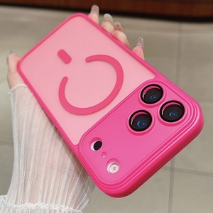 เคสโทรศัพท์มือถือแบบด้านสีธุรกิจ  แม่เหล็กติดแน่น สำหรับ iPhone 17 pro max 16 15 14 13 ขายส่ง  อุปกรณ์เสริมฝาหลัง - Product Image 1