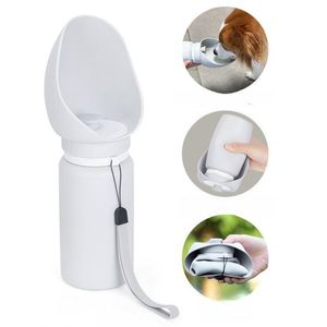 Portable <b>Dog</b> Travel <b>Bottle</b> With Foldable <b>Drinking</b> Cup for Walking, Outdoor Pet Water Dispenser, Custom Logo Promo Gift - Product Image 3