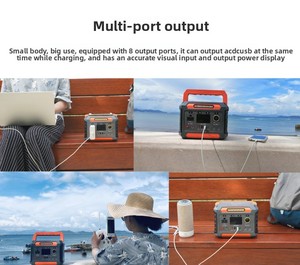Poforce All One, Estación de Energía Solar Portátil de 300W MPPT con Batería de Iones de Litio, Onda Sinusoidal Pura, Carga Inalámbrica, Enchufe Europeo - Product Image 6