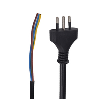 Câble d'alimentation en cuivre 3 conducteurs IP35 CEE/C13, prise italienne 10A 250V VDE H03VV-F/H05VV/H05RN, rallonge personnalisée pour usage domestique et industriel