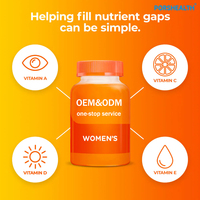 Nouvelle Formule Usine : Gommes Multivitaminées et Minérales pour Adultes 50+ Femmes – Soutien Immunitaire, Peau, Os, Santé Digestive et Gestion de l'Énergie