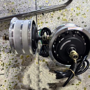 Motor de rueda eléctrico sin escobillas Geofought de alta velocidad con llanta dividida, 4000W 5000W 7500W, potente, para Molo5 G14 R8 - Product Image 4