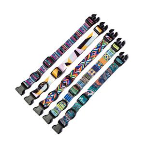 Nuovo collare per cani all'ingrosso in poliestere <span class=keywords><strong>Pet</strong></span> collare con stampa gatti e cani in poliestere collare guinzaglio Set - Product Image 3