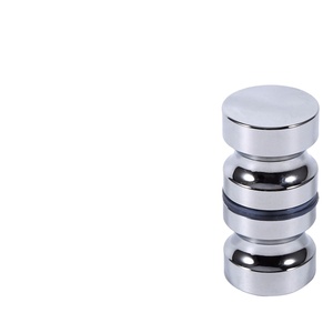 1.1" Dia Single Glass <strong>Door</strong> <strong>Knob</strong> Bathroom Shower Cabinet Handle W/ Screw - Product Image 5