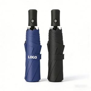 Parapluie coupe-vent personnalisable YS140 avec logo imprimé par sublimation, cadeau promotionnel, parapluie personnalisé avec étui - Product Image 1