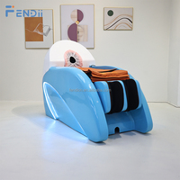 Lit électrique automatique intelligent de luxe de shampooing avec le massage
