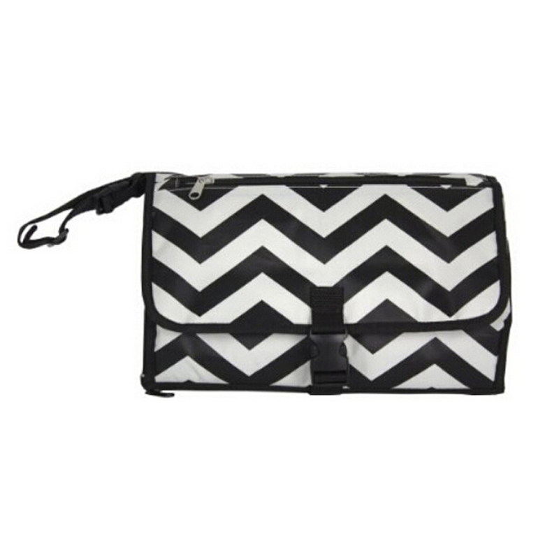 Portable Changing Pad With Cushioned Pillow
