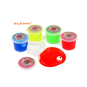 Slime de Cristal con Ojos, Recuerdos para Fiestas Infantiles, Mini Slime Brillante, Masilla de Slime Esponjosa para Niños, Juguete Antiestrés para Niños - Product Image 1