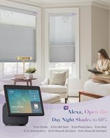 Persianas Enrollables Motorizadas de Alta Calidad con Control Remoto, Opacas, con Parte Superior e Inferior Planas, para Ventanas Francesas, Sala de Estar y Dormitorio