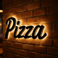 Lettres en relief personnalisées, logo en métal rétroéclairé par LED, enseigne commerciale illuminée personnalisée pour la réception d'un magasin de bijoux fins