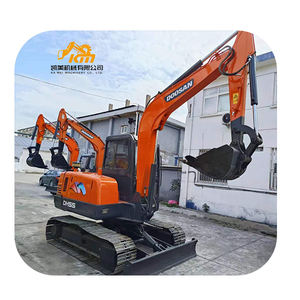 Mini excavatrice de travail utilisée Doosan Dh55 Dh55 DH60 DH70 DH75 DX55 Mini excavatrice Doosan55 avec lame de bulldozer 6 tonnes prête à l'expédition - Product Image 1