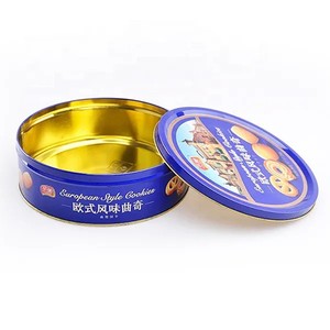 Boîtes rondes personnalisées en fer blanc en forme de biscuit cadeau de Noël de qualité alimentaire conteneur métallique vente en gros d'usine - Product Image 3