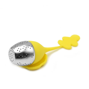 <strong>Kitchen</strong> <strong>Gadget</strong> Teaware Creative Gingerbread <strong>Man</strong> Silicone Tea Bag Leaf Filter Diffuser Tea Infuser Strainer - Product Image 6