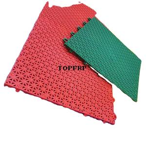 Carreaux de sol sport antidérapants à emboîtement en croix - Product Image 2