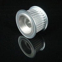 Poulies de distribution en aluminium OEM personnalisables à 32 dents, pas de 8 mm, pour machines d'automatisation robotique