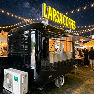 Food Truck Américain Personnalisé, Cuisine Mobile Commerciale, Chariot à Bubble Tea avec VIN DOT - Product Image 4