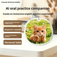 Traducteur intelligent WiFi alimenté par l'IA pour enfants - Appareil de traduction multilingue compact avec reconnaissance vocale et traduction simultanée en temps réel