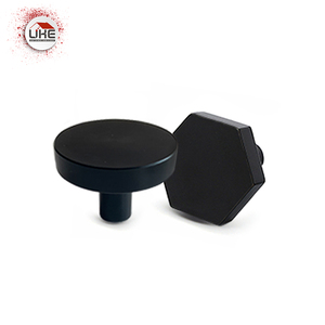 Armoire noire bouton rond poignée de tiroir de matériel de meubles - Product Image 1