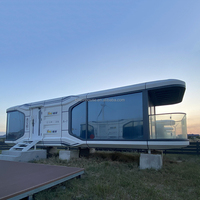 Maisons mobiles à bas prix Maison capsule Maison cabine préfabriquée Maison capsule spatiale