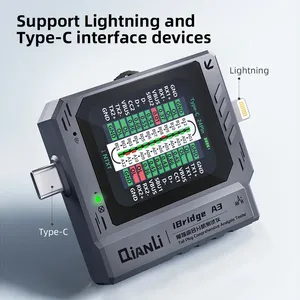 Detector de Conector de Teléfono Qianli IBridge A3 Compatible con Lightning y Tipo-C para <span class=keywords><strong>iPhone</strong></span> y Samsung, Detector de Errores de Carga, Herramienta de Reparación - Product Image 4