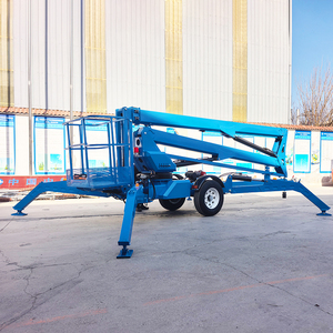 Прицепной гидравлический телескопический подъемник-паук с шарнирно-сочлененной стрелой - Product Image 1