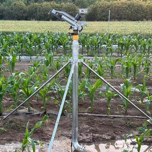 50 Flange Rocker Arm Long Spray Range Rain Gun Garden Farmland Agriculture <b>Irrigation</b> - Product Image 2
