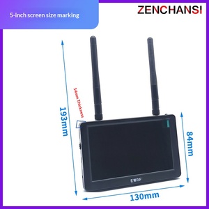 EWRF 5.8G จอภาพถ่ายภาพทางอากาศ FPV ขนาด 5 นิ้ว ความละเอียด 800*600 IPS HD พร้อม DVR สำหรับบันทึกวิดีโอ - Product Image 2