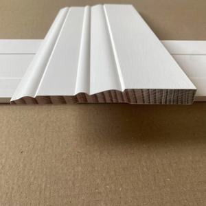 Rodapié Moderno de Diseño Blanco, Moldura Decorativa para Rodapié, Architraves para Uso en Interiores, Molduras para Rodapié - Product Image 3