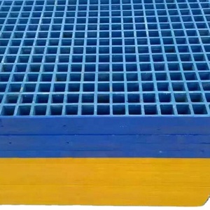 Factory FRP Fiberglass Molded Grating Fireproof Anti-slip Cutting Service Walkway Trench <b>Drain</b> <b>Cover</b> - Product Image 4