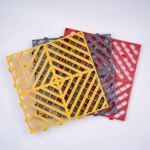 Outdoor Interlocking Vinyl Click Tile <b>Floor</b> <b>Plastic</b> Flooring <b>Mats</b> Anti Slip Durable Interlocking Design - Product Image 1