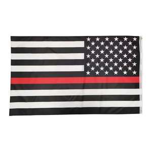 Vente en gros de lignes minces de 90x150cm, impression personnalisée, drapeau USA de 3x5 pieds avec œillets en laiton - Product Image 6