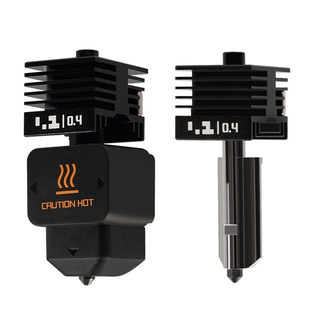 Cost-Effective Bambu Lab 3D Printer Hardened Steel Hot End Nozzle 0.2/0.4/0.6/0.8mm Applicable to H2D  Compatible With A1/A1mini
