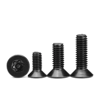 304 acier inoxydable/acier au carbone plat tête fraisée goupille tête Torx boulon antivol vis de sécurité T6 à T20 T25 T30 T45