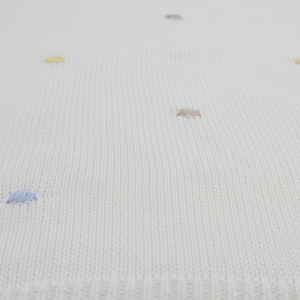 Adorable Toalla de Confort para Bebé Unisex con Diseño de Conejo, 100% Algodón Orgánico, Relleno de Algodón PP Súper Suave, Forro de Malla, Alivio del Estrés - Product Image 1