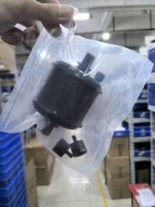 Filtre PALL à grand débit, filtre à encre coudé noir pour système d'encre d'imprimante UV et éco-solvant - Product Image 1