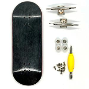 ฟิงเกอร์บอร์ดมืออาชีพ ไม้เมเปิ้ล 5 ชั้น ฟิงเกอร์สเก็ตบอร์ด ย้อมสีสองด้าน มินิฟิงเกอร์บอร์ดไม้ - Product Image 3