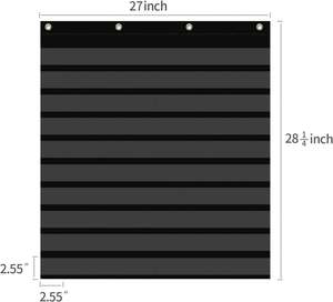 Tabla de Cuentas de 1 a 100 con Bolsillos, de Poliéster 420D, Educativa, para Uso en Casa o en el Aula, con 100 Bolsillos y Tarjetas Numéricas Estilo Boho - Product Image 3